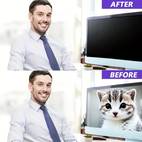 24 inch 16 9 desktop computer monitor computer privacy screen filter suitable for thunder god philips shield detachable anti blue light glare cover anti screen panel home office setup eye prevention sleek monitor design screen cover durable filter panel detachable cover remote workers office professionals