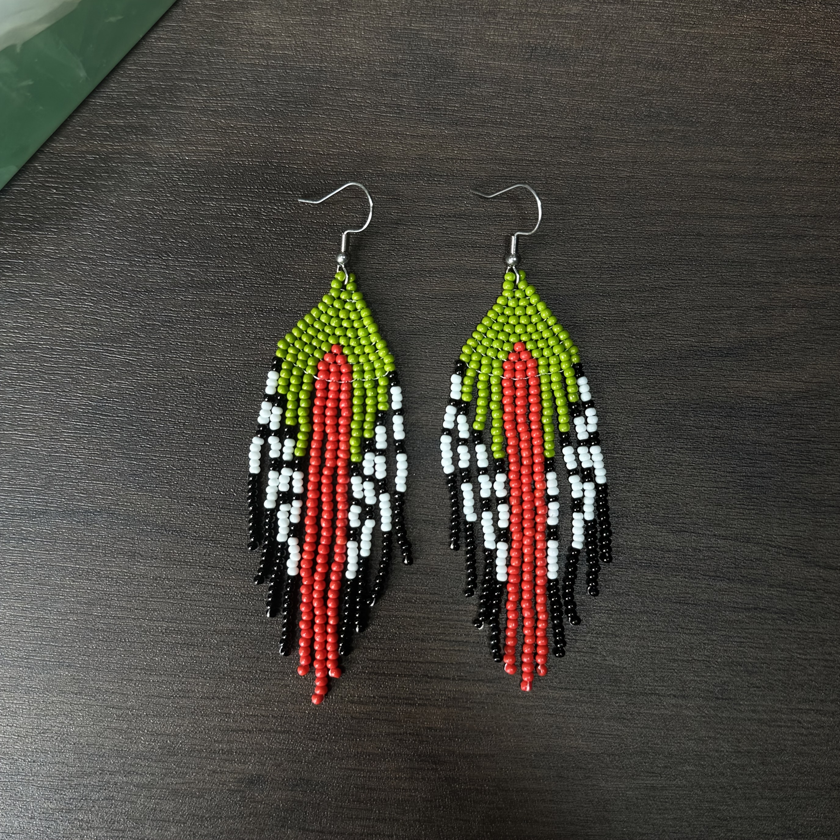 Creative Bohemian Colorful Bead Dangle Earrings