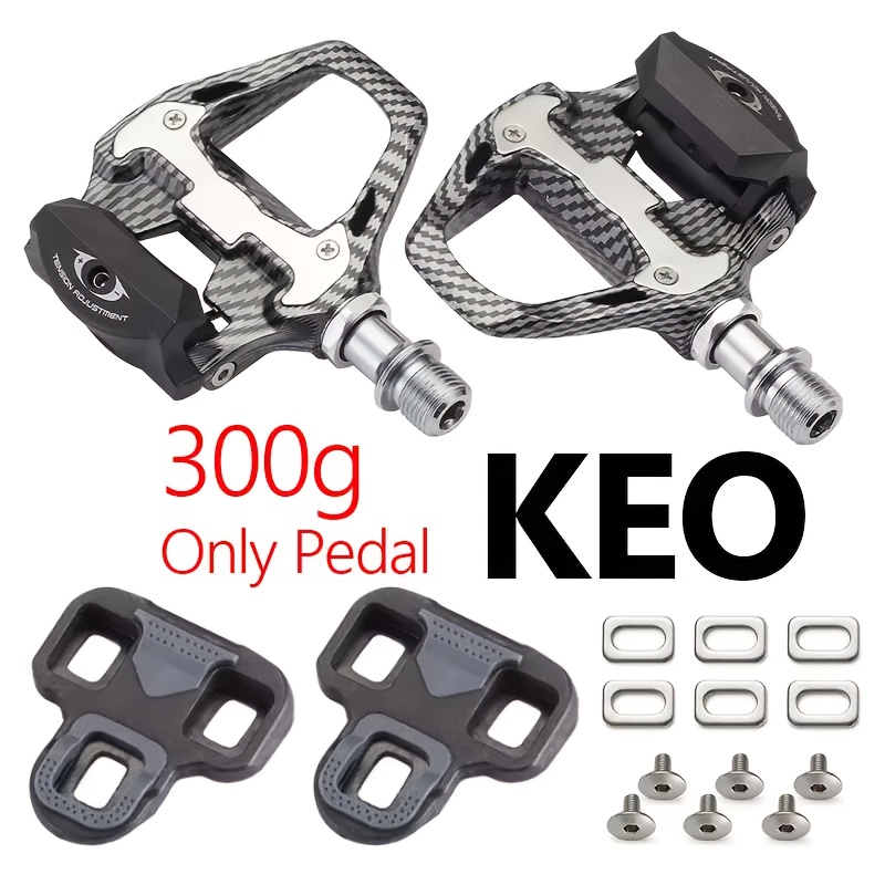 Image of Carbon Fiber Road Bike Pedals Are Suitable For Professional Self-locking Pedals With Sm-sh11