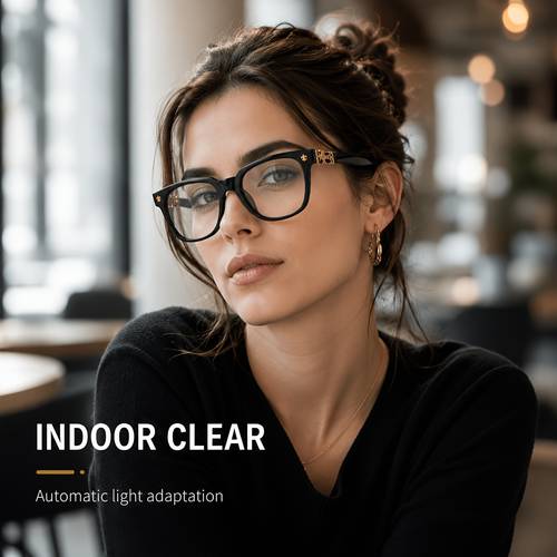 gafas de ordenador unisex de moda con negra, bisagra de cruz dorada y lentes cuadrados antiluz