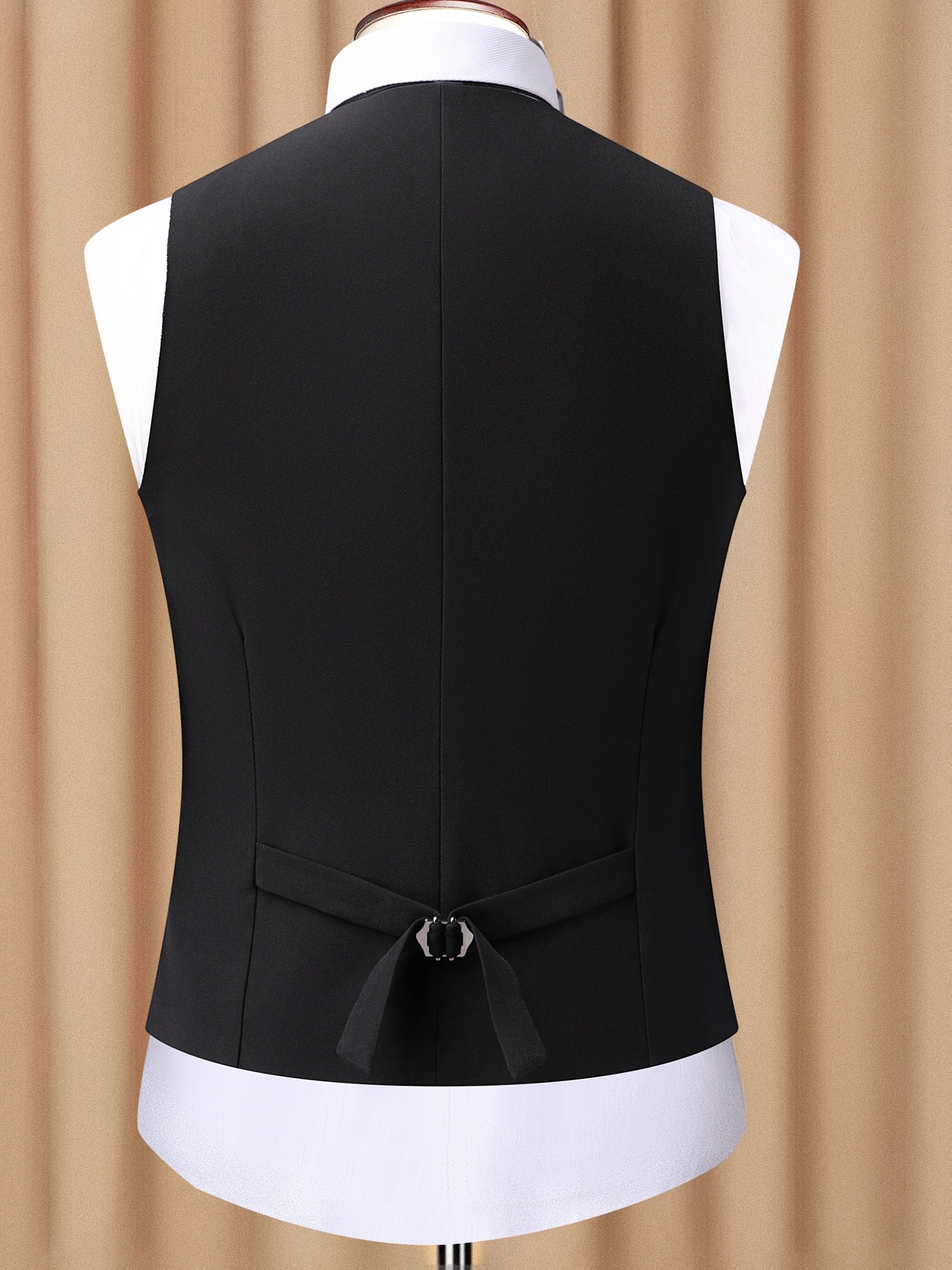 retro double breasted suit vest men british style fit - Temu Mauritius
