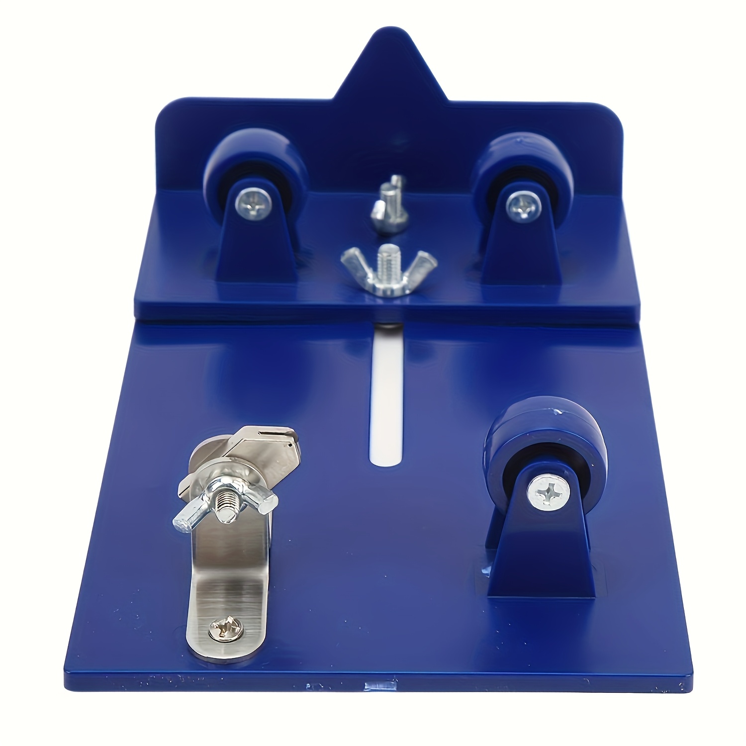 TEMU Glass Bottle Cutter, 3-wheel Glass Bottle Opener, With Pc Anti-slip Base, Plastic Material, Uncharged , Cutting Beer, Or Soda Bottles, Diy Glass