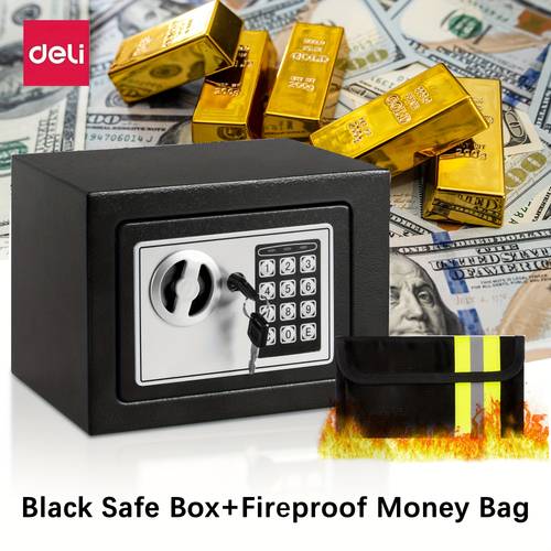0 2 cubic safe box electronic digital with fireproof for home and office black
