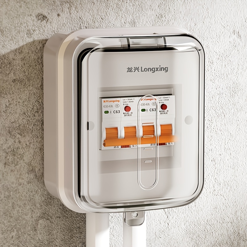 Outdoor, Toilet, Kitchen. Air Switch Waterproof Dustproof Box