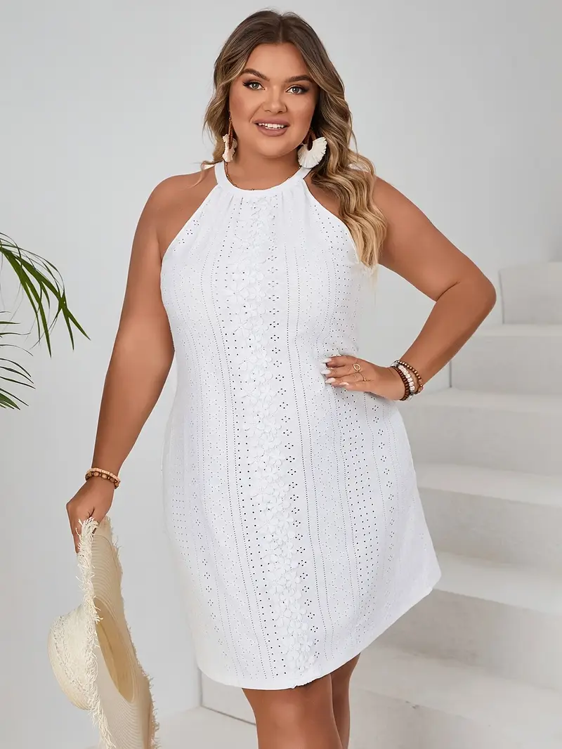 womens plus size strapless shoulder casual dress lightweight - Temu Mauritius womens plus size strapless shoulder casual dress lightweight - Temu Mauritius