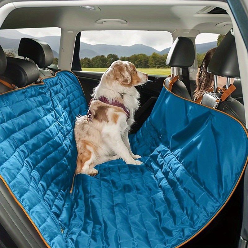 

1pc Dog Seat Cover For Back Seat, Dog Hammock For Car, Dog Car Hammock Seat Cover, Back Seat Pet Cover For Dogs, Hammock Dog Car Seat Cover, Backseat Cover For Dogs In Car