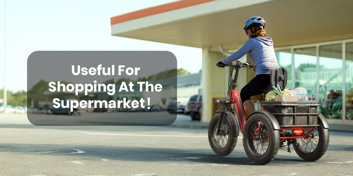 for adult rear high power brushless motor 19mph commuter e bike 48v 18ah cells battery pickup class 500 lb load   with 20 tire and large basket 60 miles range for city and   halloween gift   Product details 3
