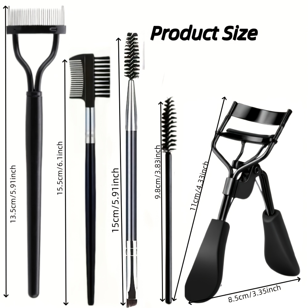 21pcs Eyelash Curler and Makeup Tool Set