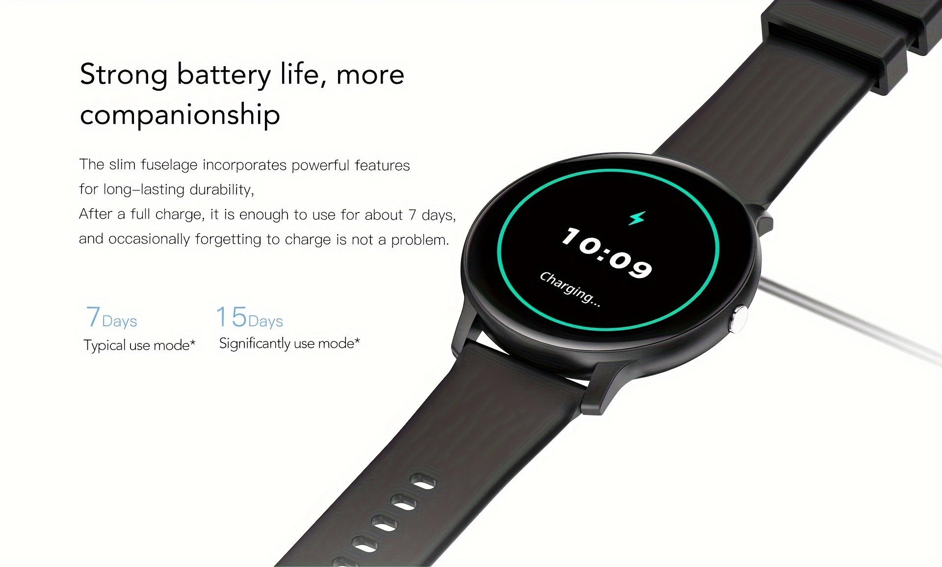 Le nouveau smartwatch offre des appels sans fil, un assistant vocal IA, des notifications, un suivi des pas, un comptage des calories et divers modes sportifs adaptés à différentes activités de fitness et de plein air.