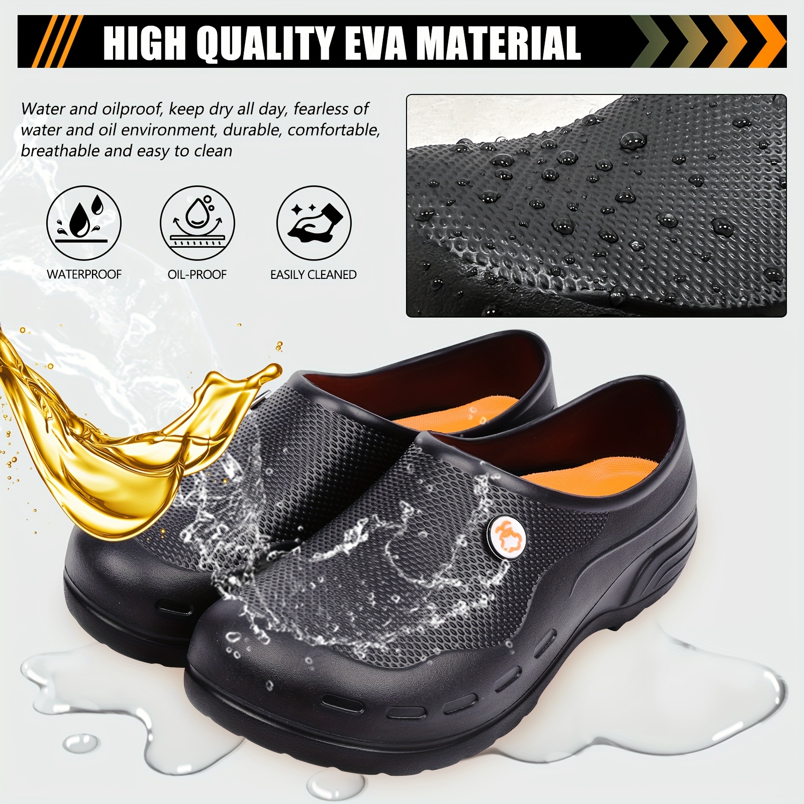 unisex summer eva sandals non slip lightweight quick dry high quality flip flops with textured grip sole for beach pool gym travel indoor outdoor use machine washable   pool shoes casual footwear durable footwear versatile footwear lifestyle Product details 1