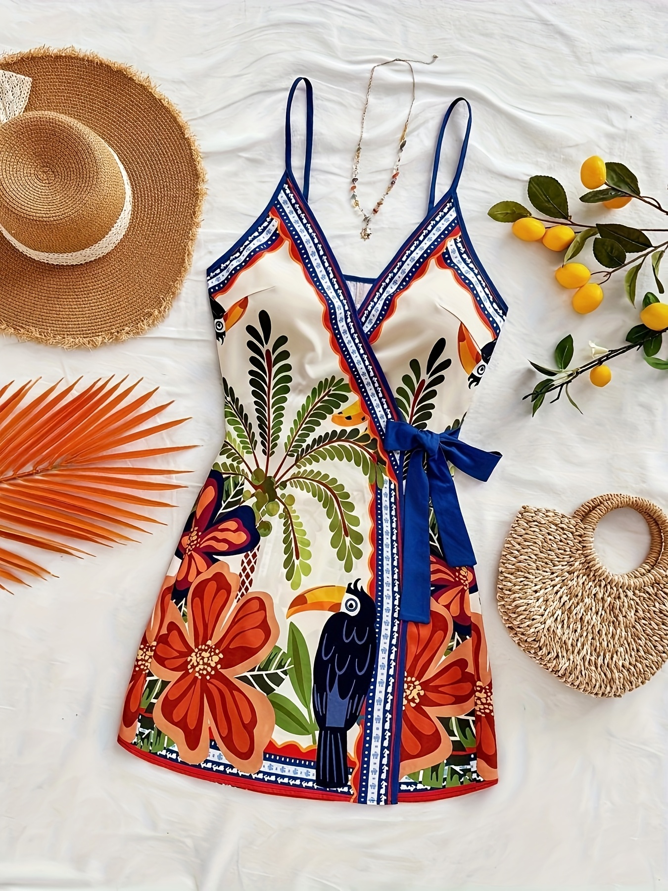 women's fashion printed vacation dress | High-quality & Affordable | Temu United Kingdom
