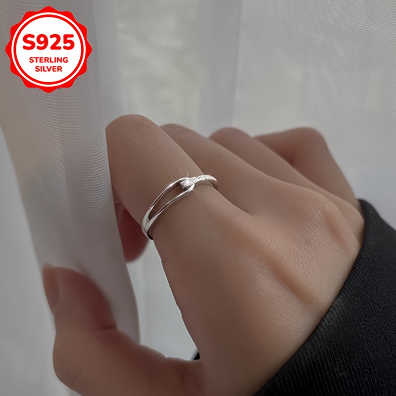 Hypoallergenic Teardrop Ring Adjustable Size Gift for Her