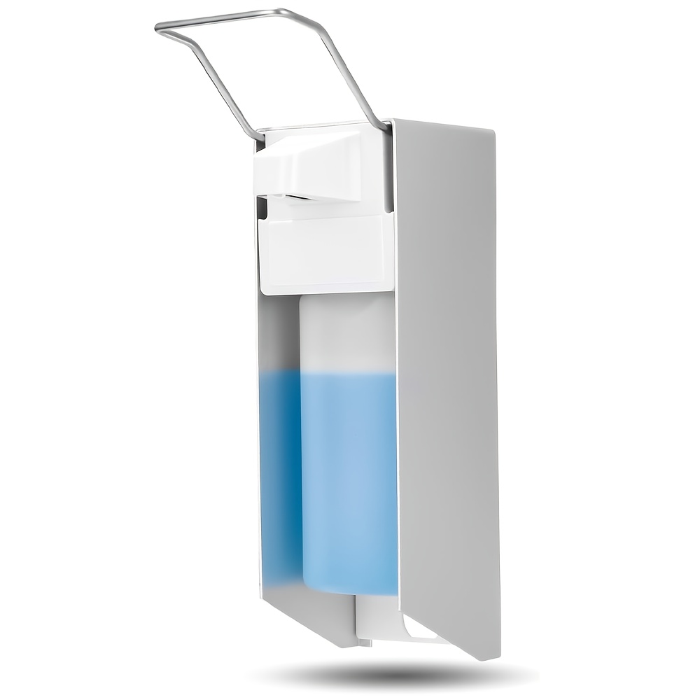 E-shop Seifenspender, 500 ml Fassungsvermögen, innovatives Sichtfenster, optionaler Flüssigkeitstyp, wandmontierbar oder auf der Arbeitsplatte