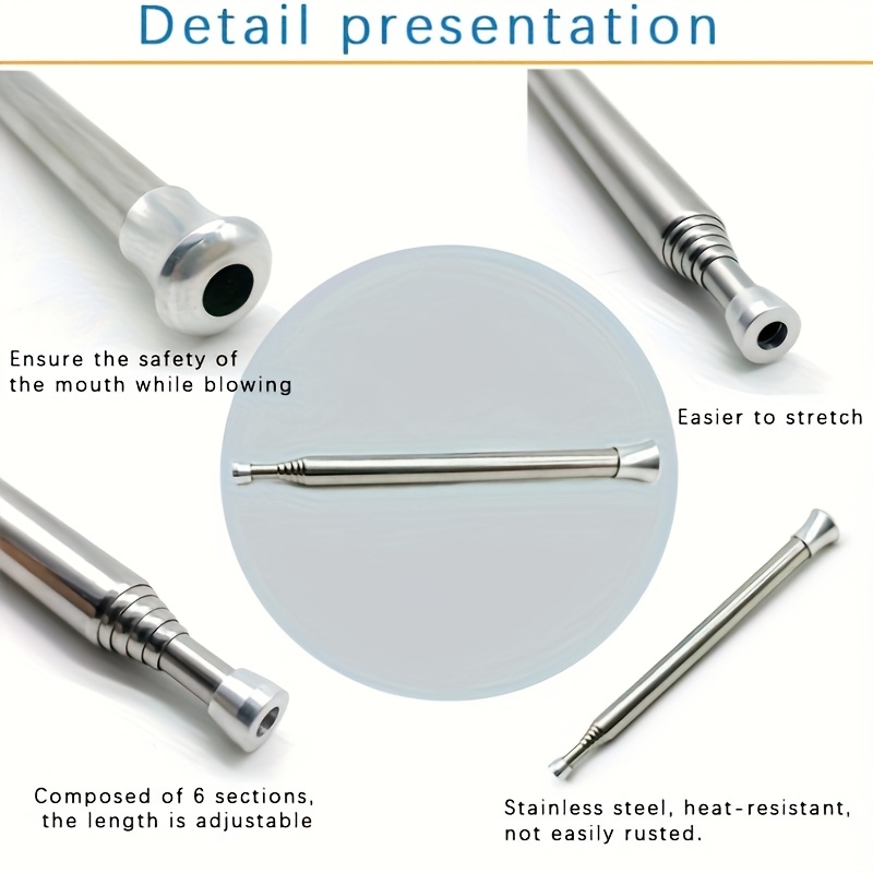 Stainless Steel Retractable Bellows for Efficient Fire Starting