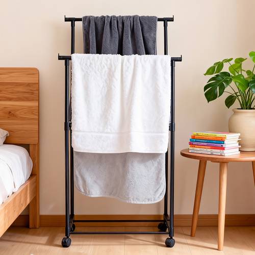 1pc modern three tier freestanding towel rack free standing towel rack floor standing bathroom pool drying rack space saving multifunctional organizer for indoor outdoor use towel racks