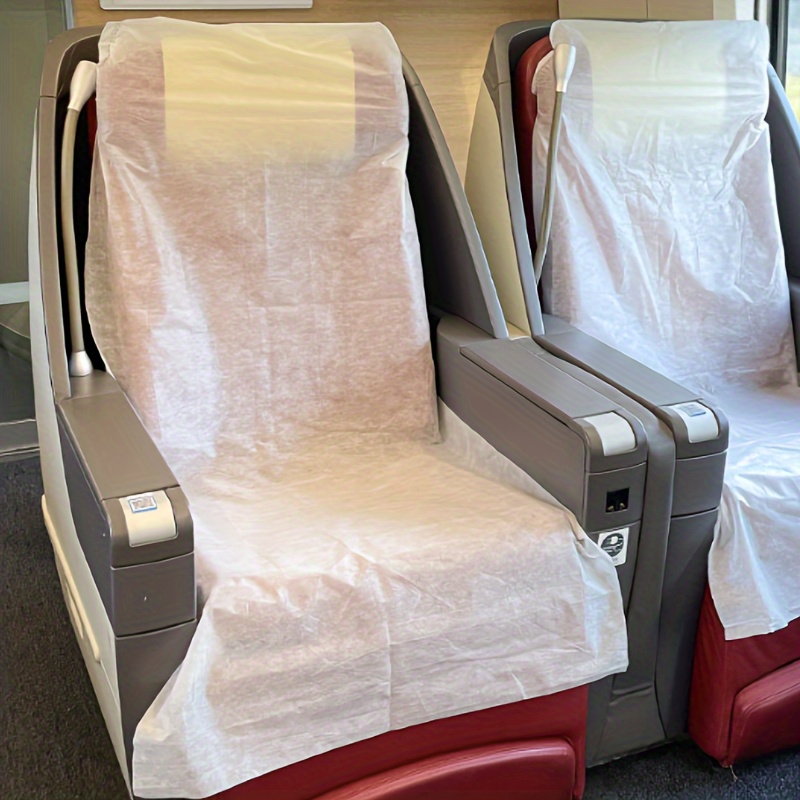 

Disposable Seat Covers, Non-woven Fabric, Train Airplane Bus Seat Protector, Dustproof Anti-dirt , No Electricity Or Battery Required