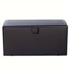 de almacenamiento exterior | impermeable y resistente a los rayos uv | organizador rectangular multiusos con cierre de pestillo | ideal para cojines de patio, herramientas de jardinería, accesorios de piscina | material | diseño seguro y portátil, para almacenamiento exterior, , armario, estante para almacenamiento exterior
