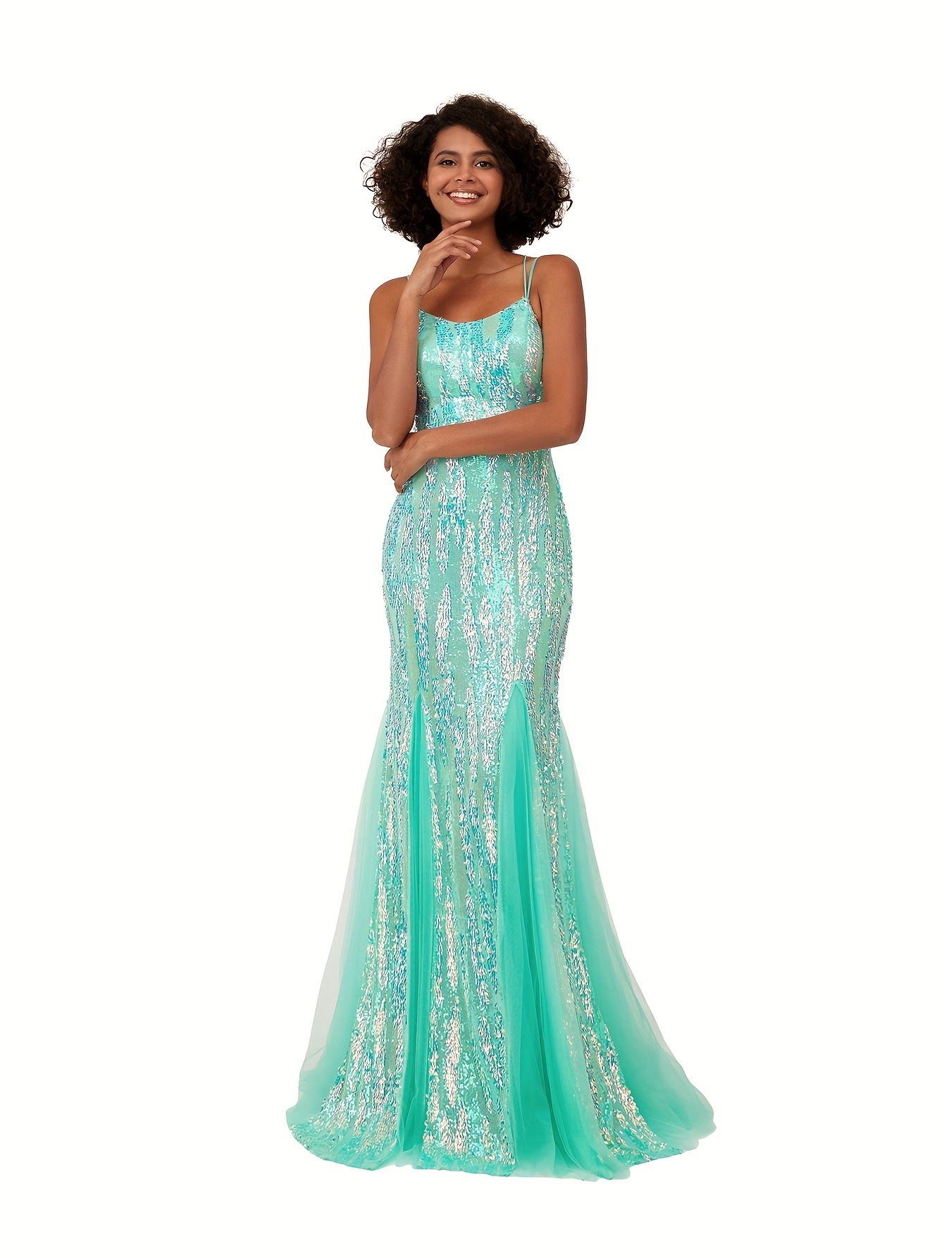 slim fit dress slacks Camilla Geo Sequin Dress main image 0