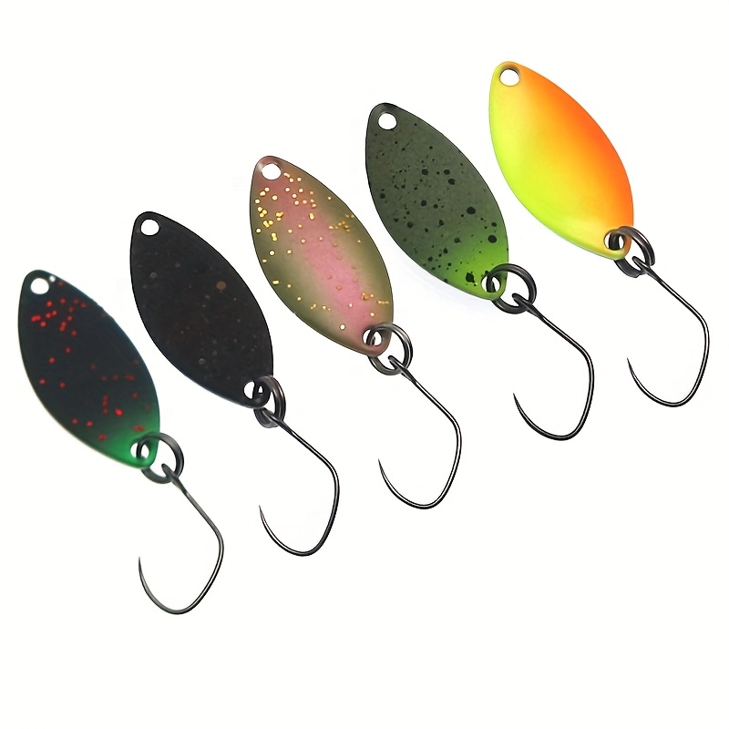 5pcs 1 4g 24mm spoon fishing lure hard baits - Temu Spain