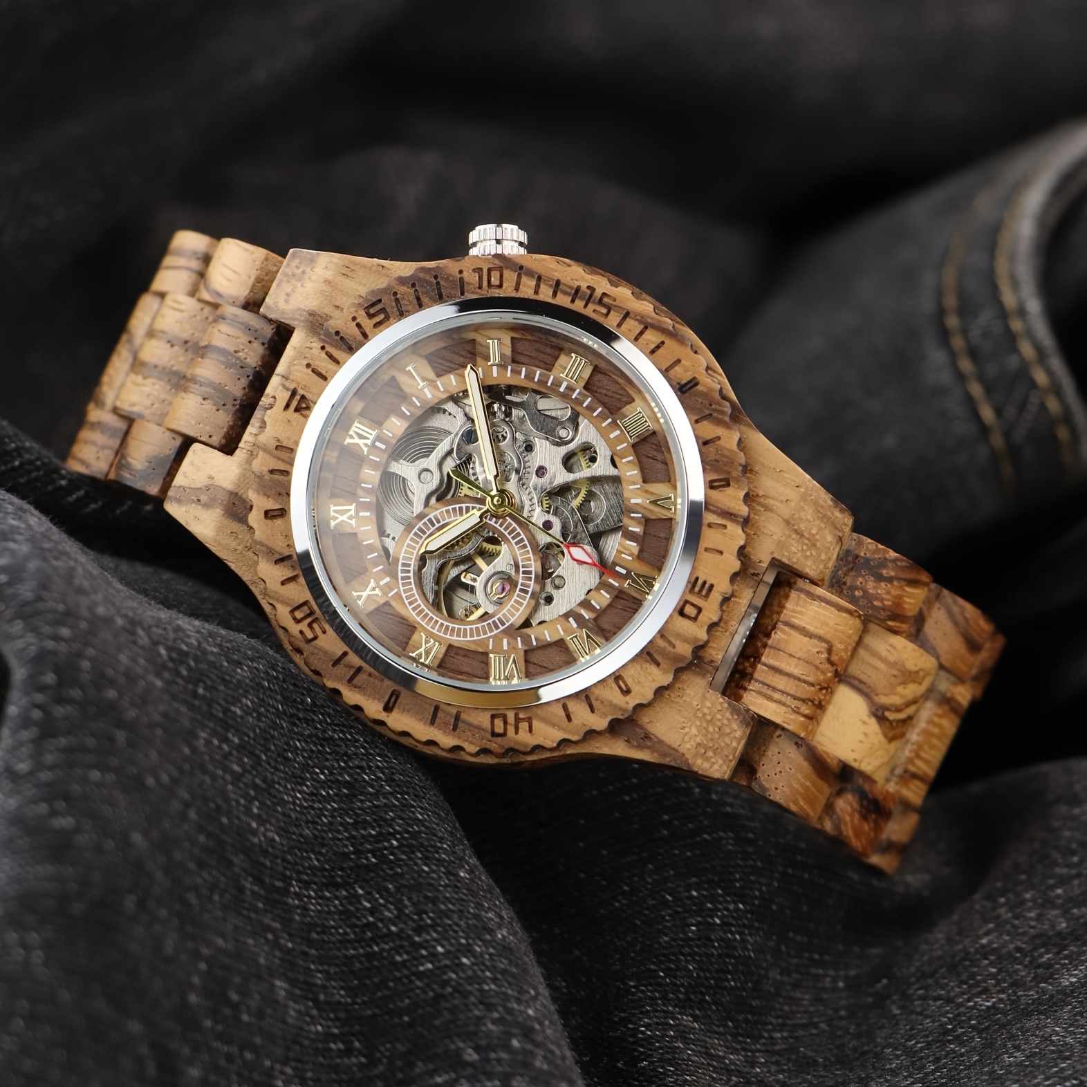 Nova Men's Woodwelt Nova Wrist Watches Woodwelt Watch