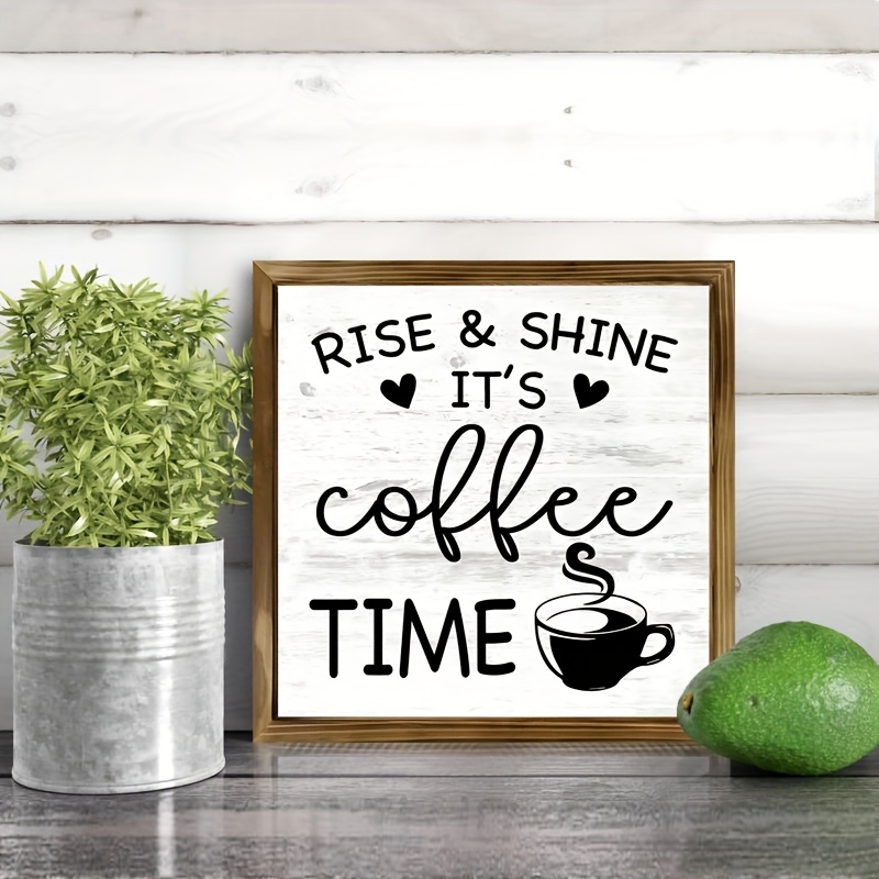 coffee sign sold on Temu United States
