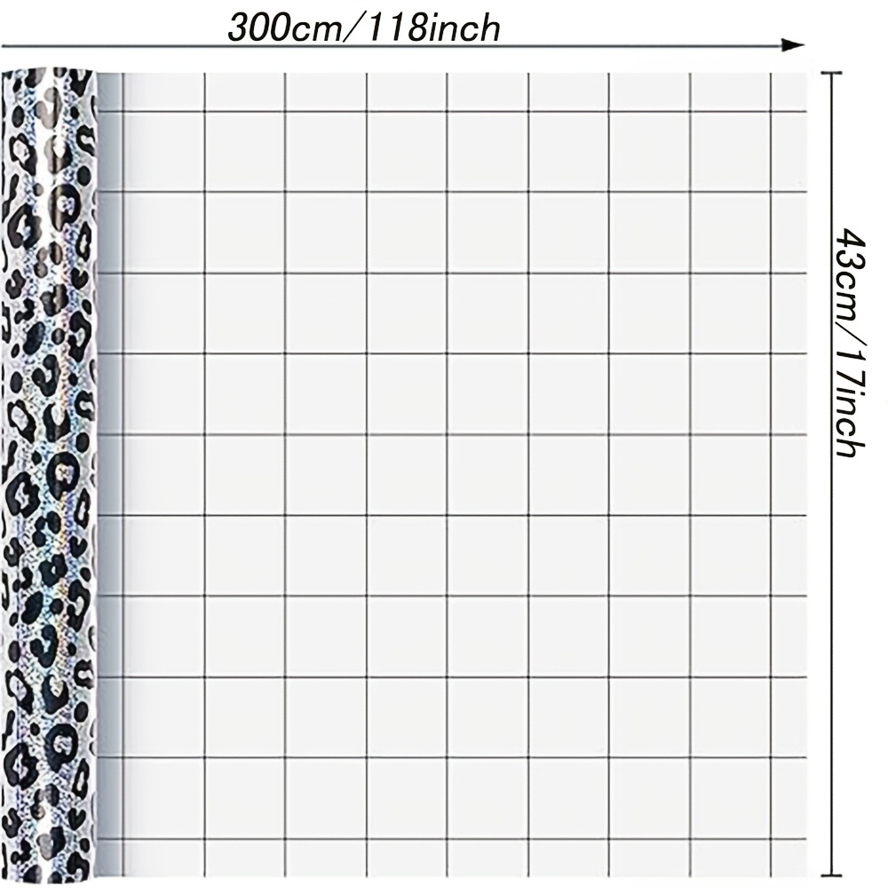 43*300cm Holographic Leopard Print Wrapping Paper - Shiny Silvery Gift Wrap Suitable For Birthday Parties, Weddings, And Holidays