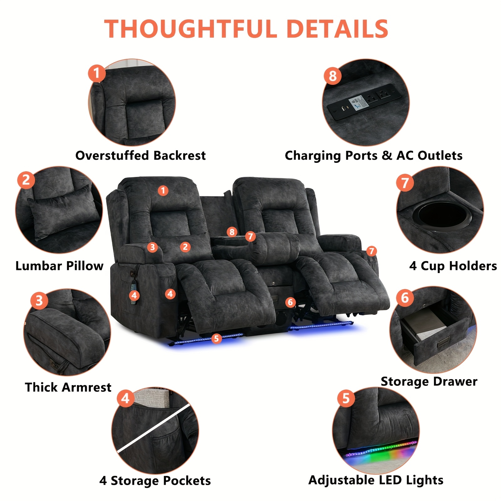 Spot Clean Recliner Surface