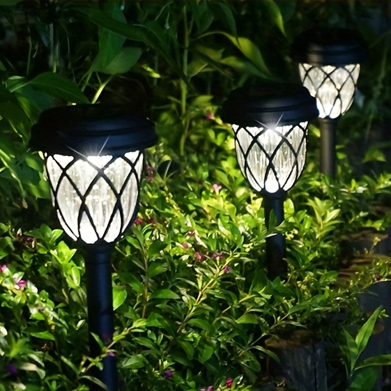 Solar LED Garden Stake Light Image 1