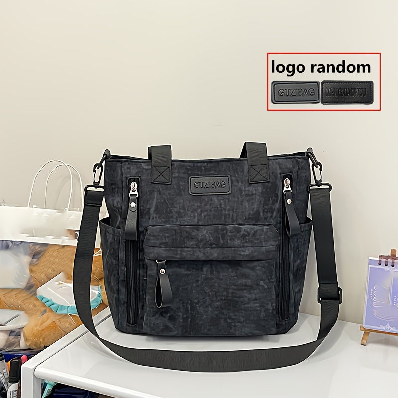 E-shop Stylische Damen Tote Bag mit Marmormuster, Crossbody Schultertasche, einfach und vielseitig für den täglichen Weg zur Arbeit, Urlaubsreisen oder