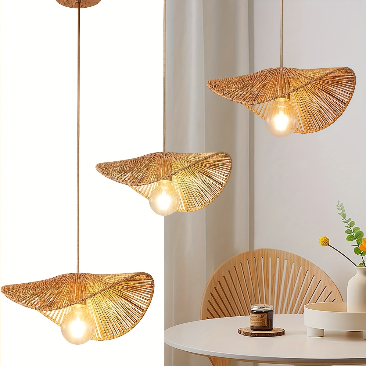 2 Stück Lampenschirme Beige – Trommelform, 25,4cm Durchmesser, 33cm Hoch – Für Tisch- & Stehlampen