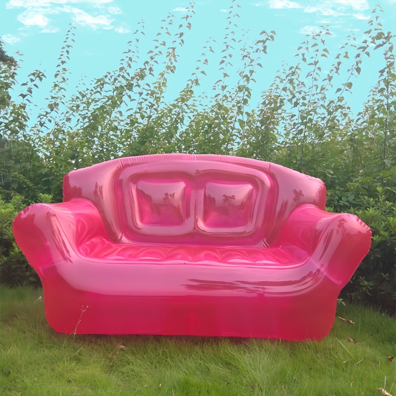 luxury pink inflatable sofa large air Temu Mexico