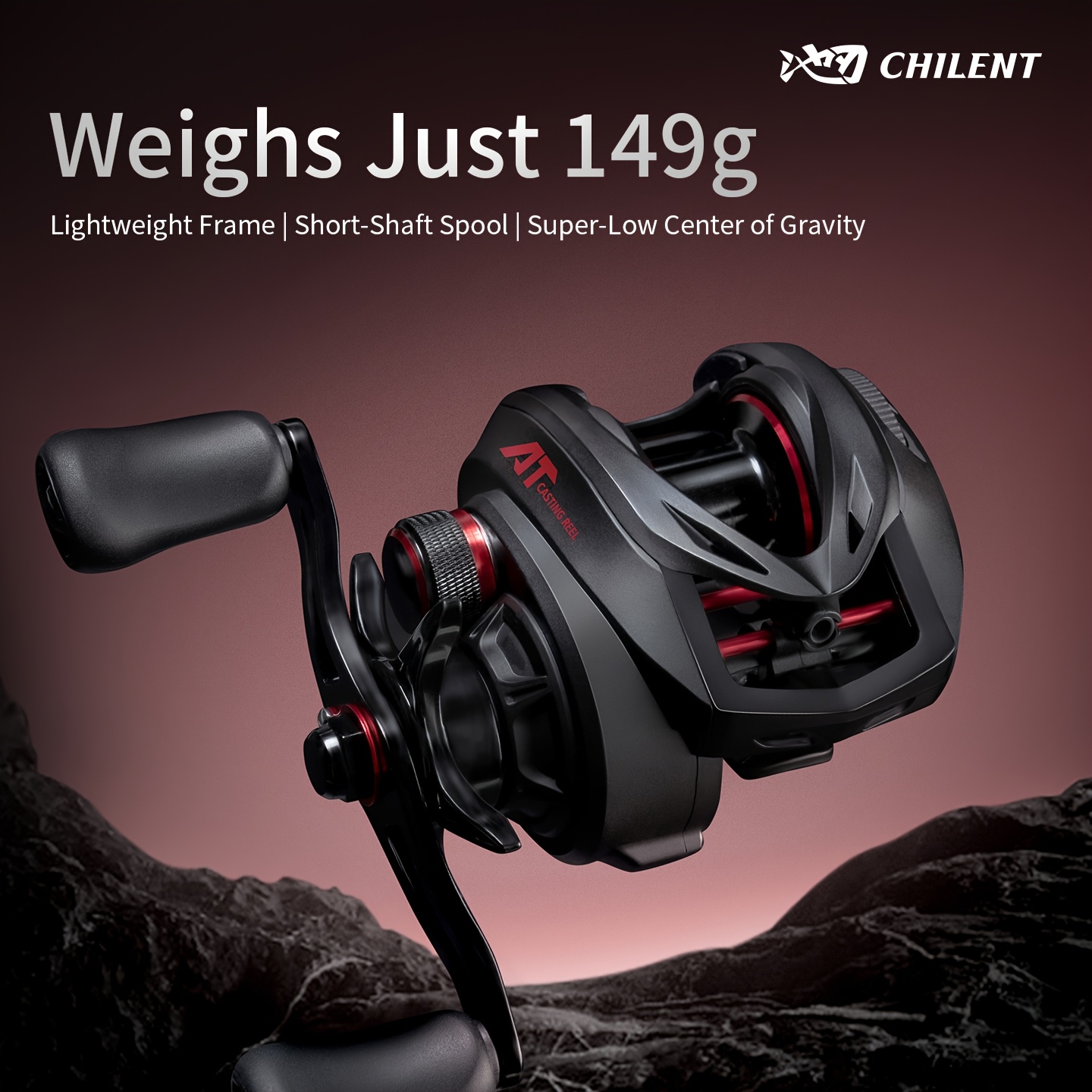 2020 baitcast reels Eminent Low Profile powerful four Fishing Tackle Fishing Reel Reviews