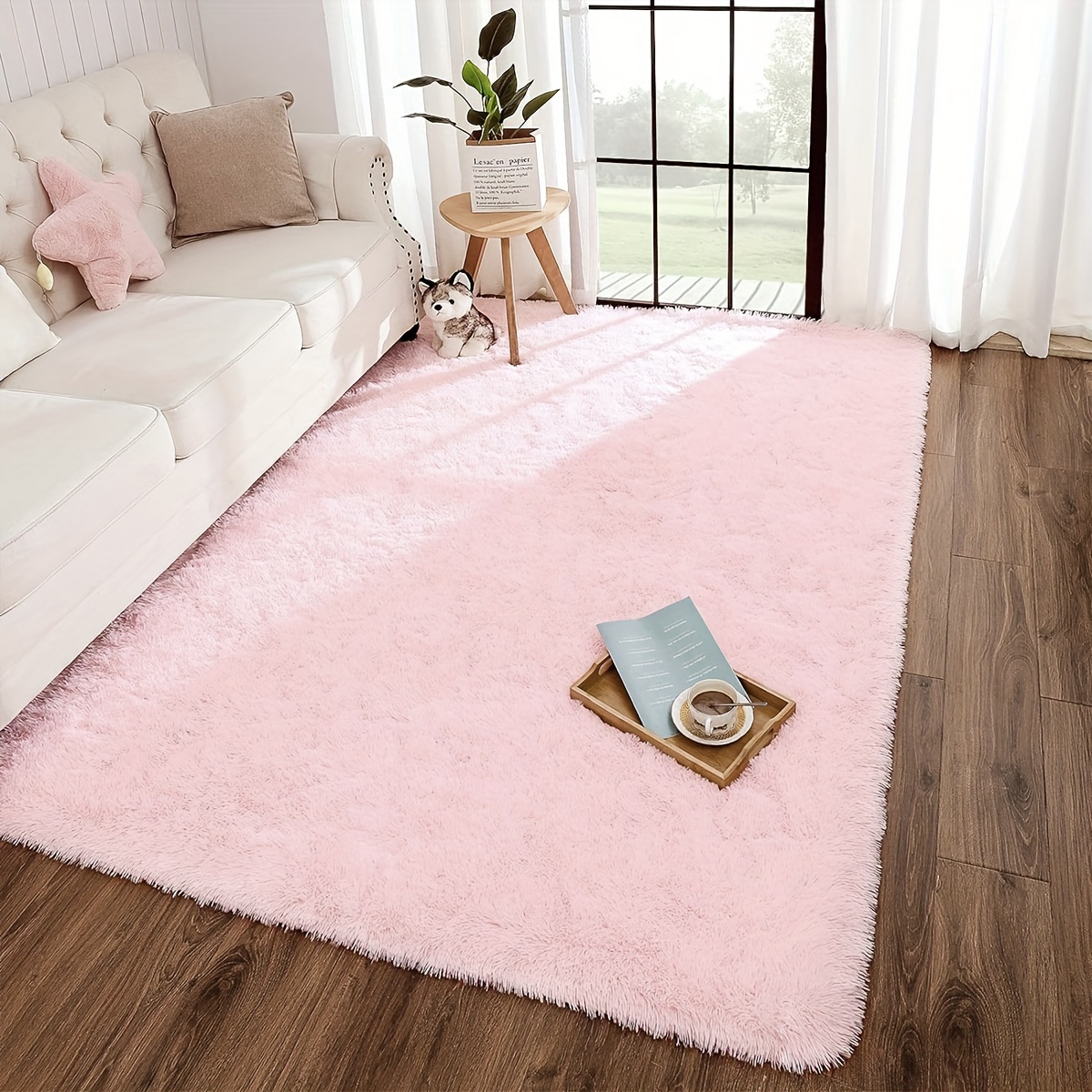 Cute Plush Rug Fluffy Carpets Premium Cute Comfortable Warm Temu