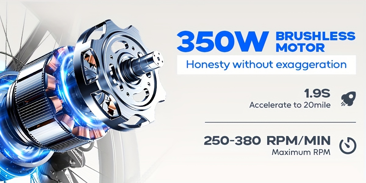 Electric Mountain Bike, Electric Bike For Adults, Electric Dirt Bike, Max Speed 32km/h, 10.4Ah Battery, 26'' Tire, Suitable For Daily Commuting And Mountain Biking.