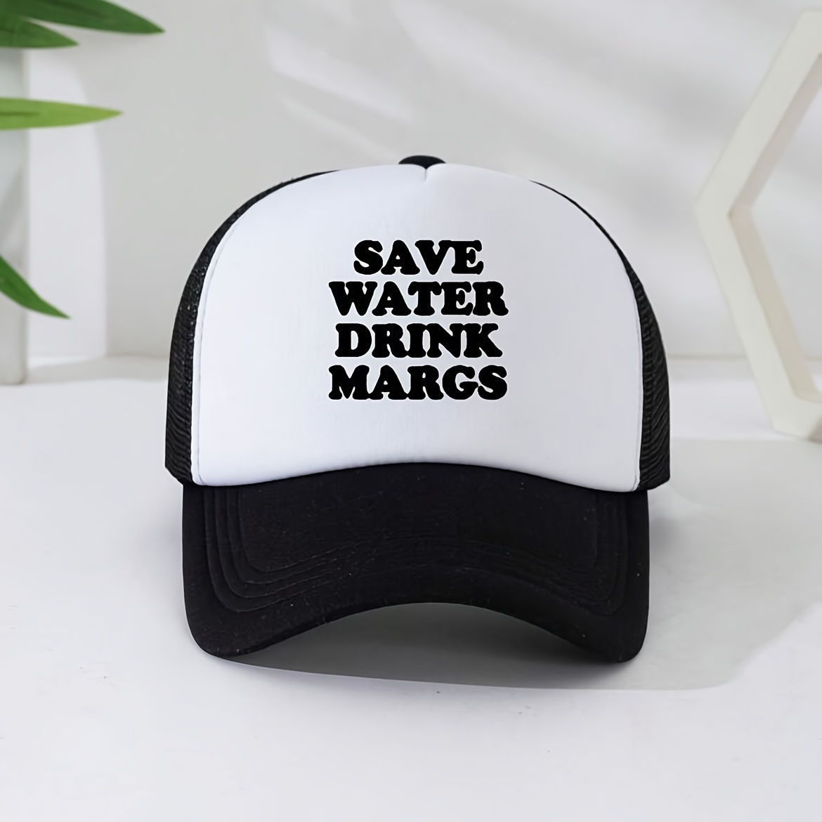washable breathable mesh baseball cap funny phrases Temu