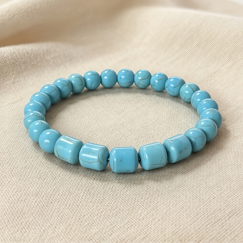 Small Niche Design Bucket Bead Bracelet, Daily Wear