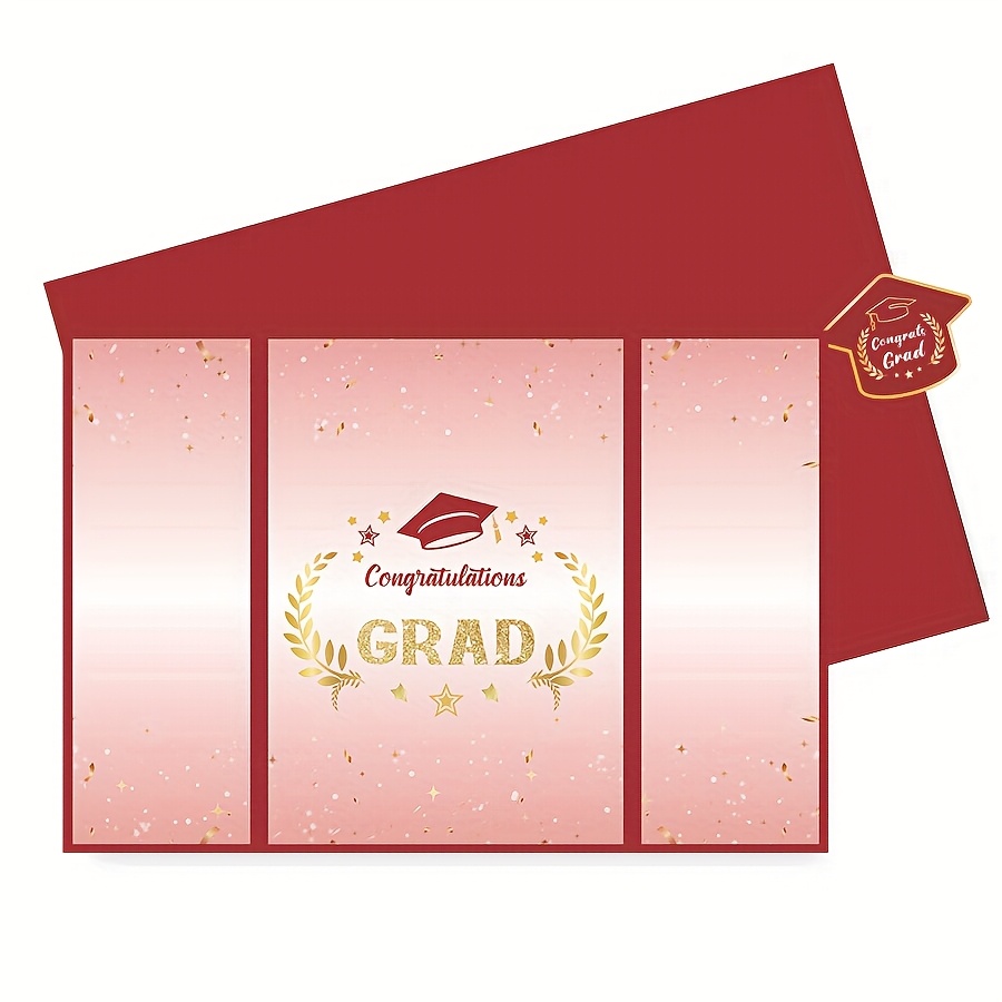 Graduation Party Decorations Class of 2025 Congratulations Graduates Alternative Signature Guest Book for Men Happy Graduation Gifts Congrats Grad Party Signing Card Board