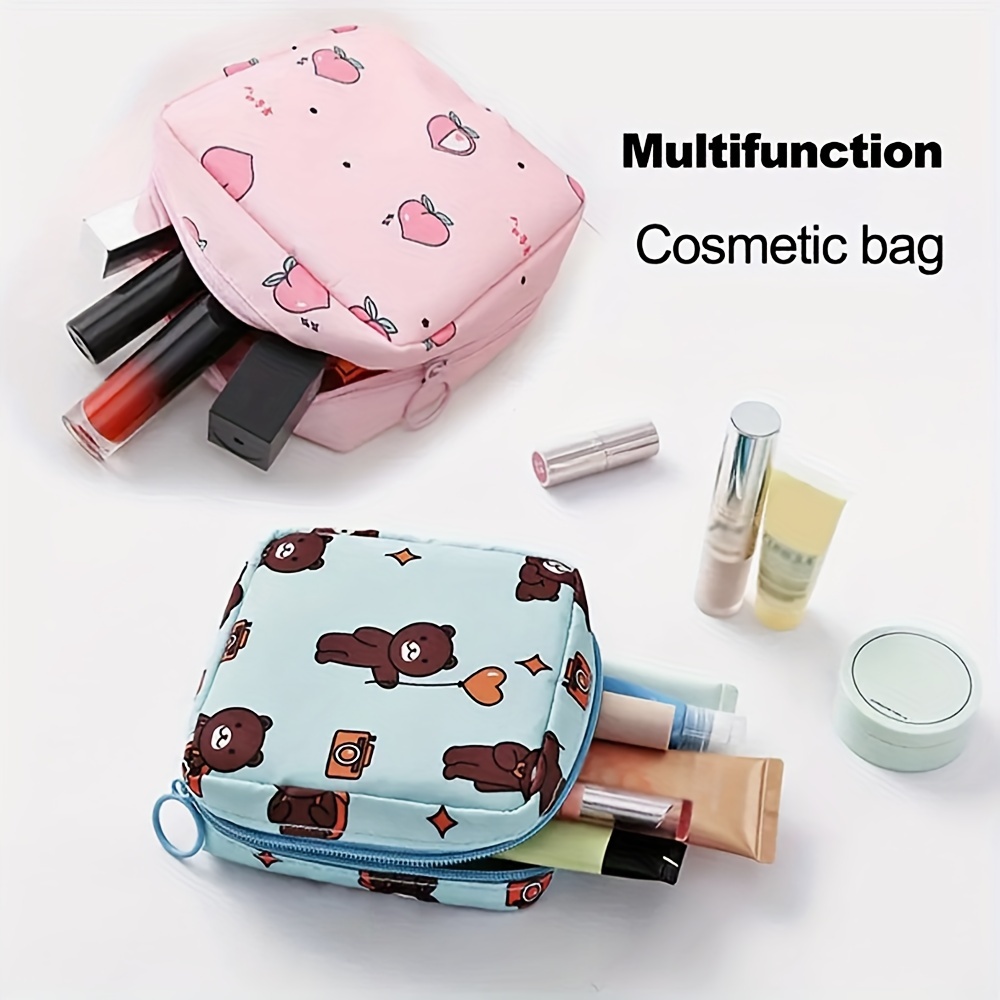 

Stylish And Practical Multifunction Travel Storage Bag - Perfect For Toiletries, Sanitary Napkins, And Makeup!