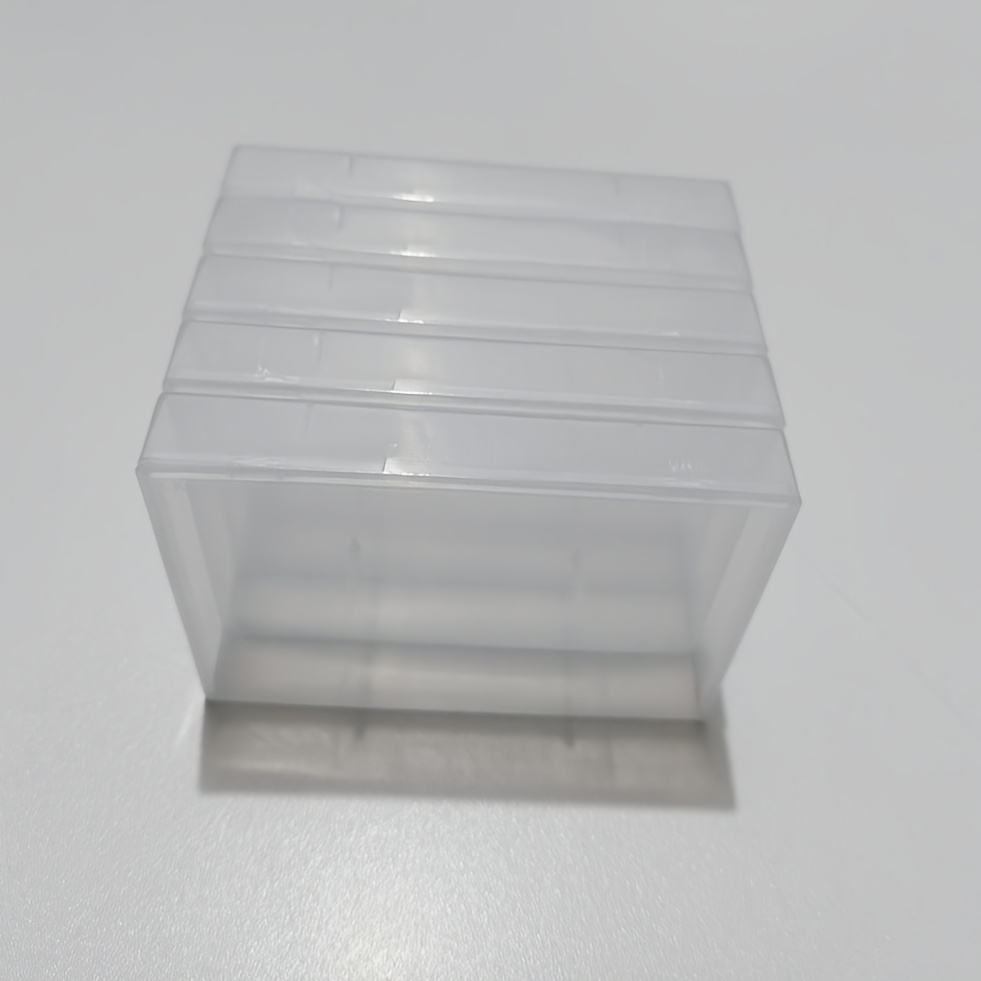 3/5/8/10pcs Blank Cassette Tape Storage Box, Durable PS Material, Transparent Audio Tape Organizer, Dustproof Cassette Case