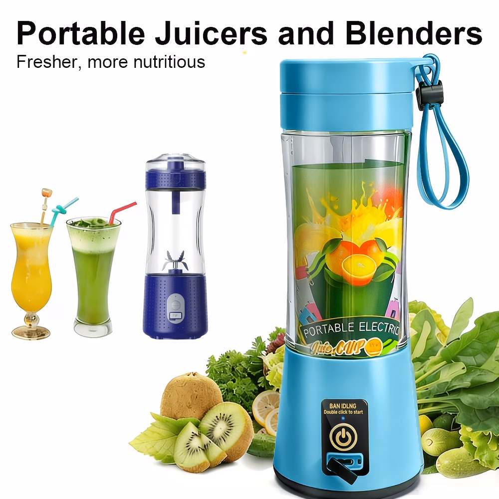 Rechargeable Portable Blender Cup, 12.85 Oz ...