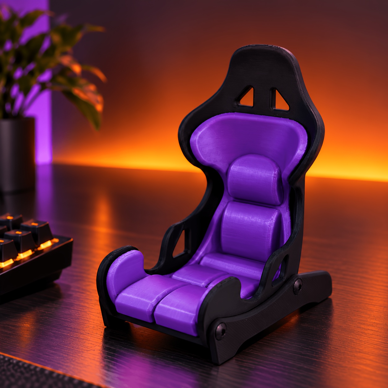 TEMU For Men, A Racing-style Phone Holder In All Color Schemes, A Racing-themed Phone Stand That As A Desktop Decoration, A Grade Smartphone Stand.