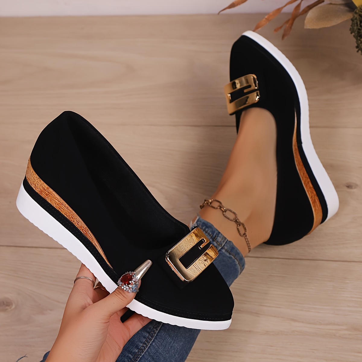 TEMU Women's Casual Loafers, Women Shoes