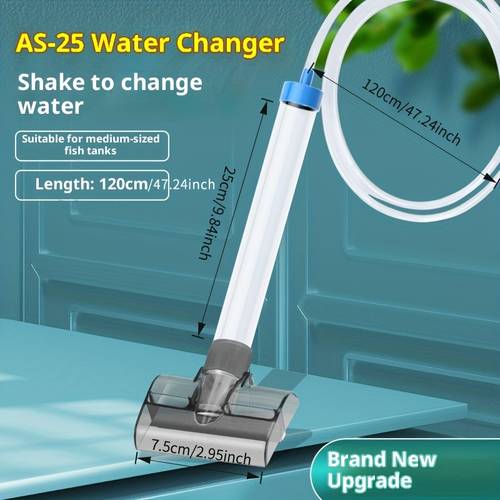 automatic fish tank cleaning and sand washing artifact water exchange and toilet suction special manure suction device household water exchange artifact shake