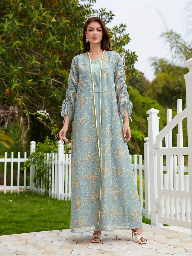 stock summer eid new muslim womens robe fashion - Temu Saudi Arabia stock summer eid new muslim womens robe fashion - Temu Saudi Arabia