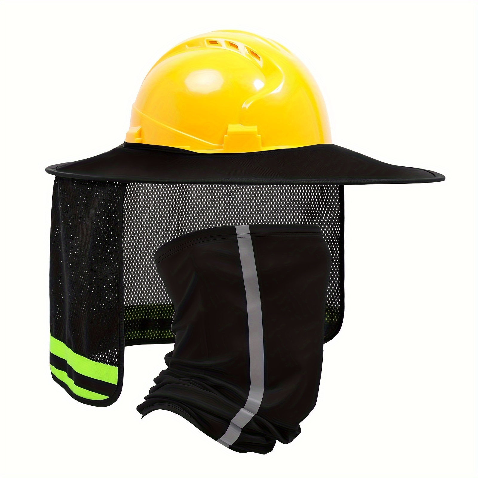 Reflective Hat Cover Neck Protector Hard Hat Accessories Men - Temu