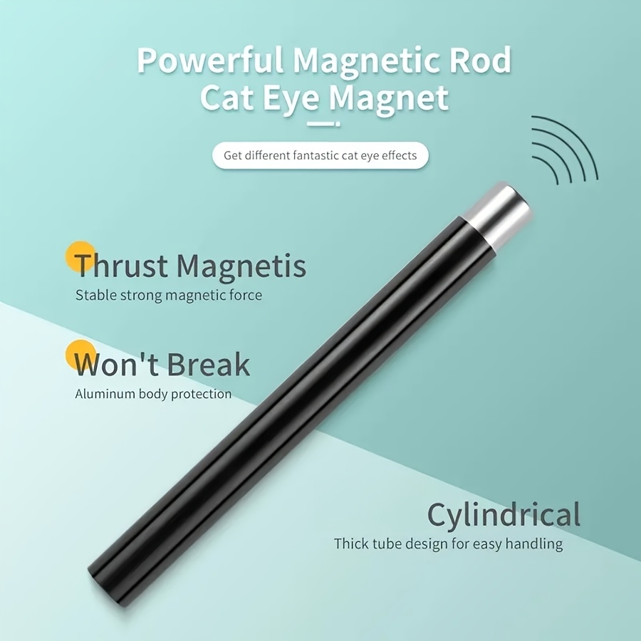 Cylindrical Handle Cat Eye Nail Art Tool