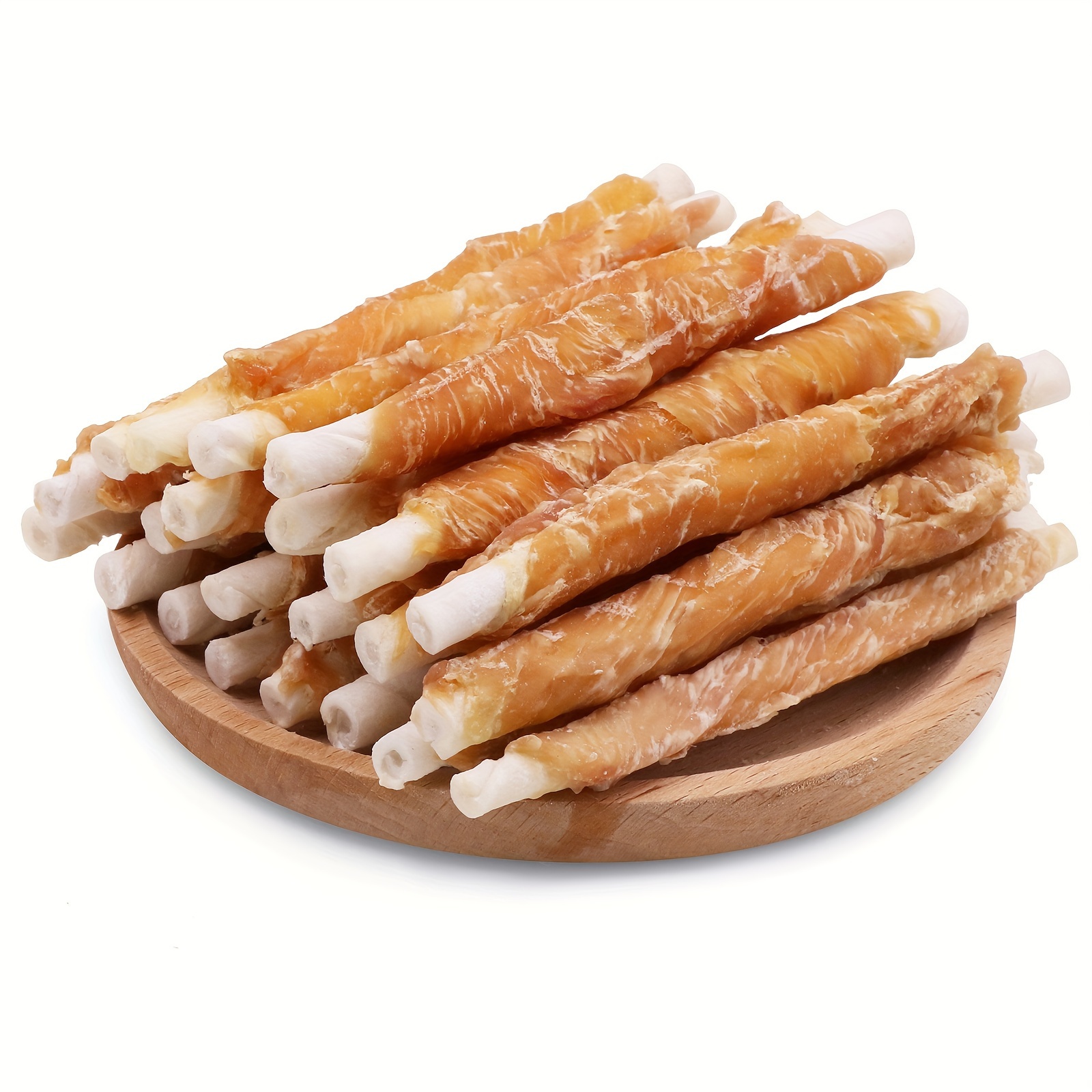 

Dog Treats Chicken Wrapped Sticks, Long Lasting Puppy Chewy Calming Dog Chew Treat, Grain Free Teeth Cleaning Treat For Small Medium Large Dogs, 10.58 Ounce 300 G