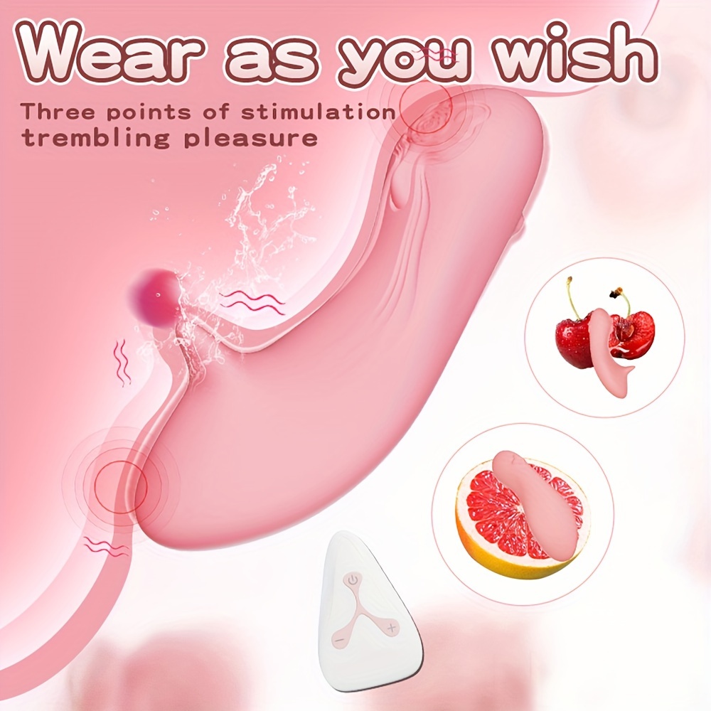  Remote Control Vibrating Panties Clitorals Stimulator with  Underwear, Panty Sucking Stimulation Toy Butterfly Vibrator for Women,  Nipple G spot Dildo Vibrator Panty Vibrator Clitoral Massager for Her :  Health & Household