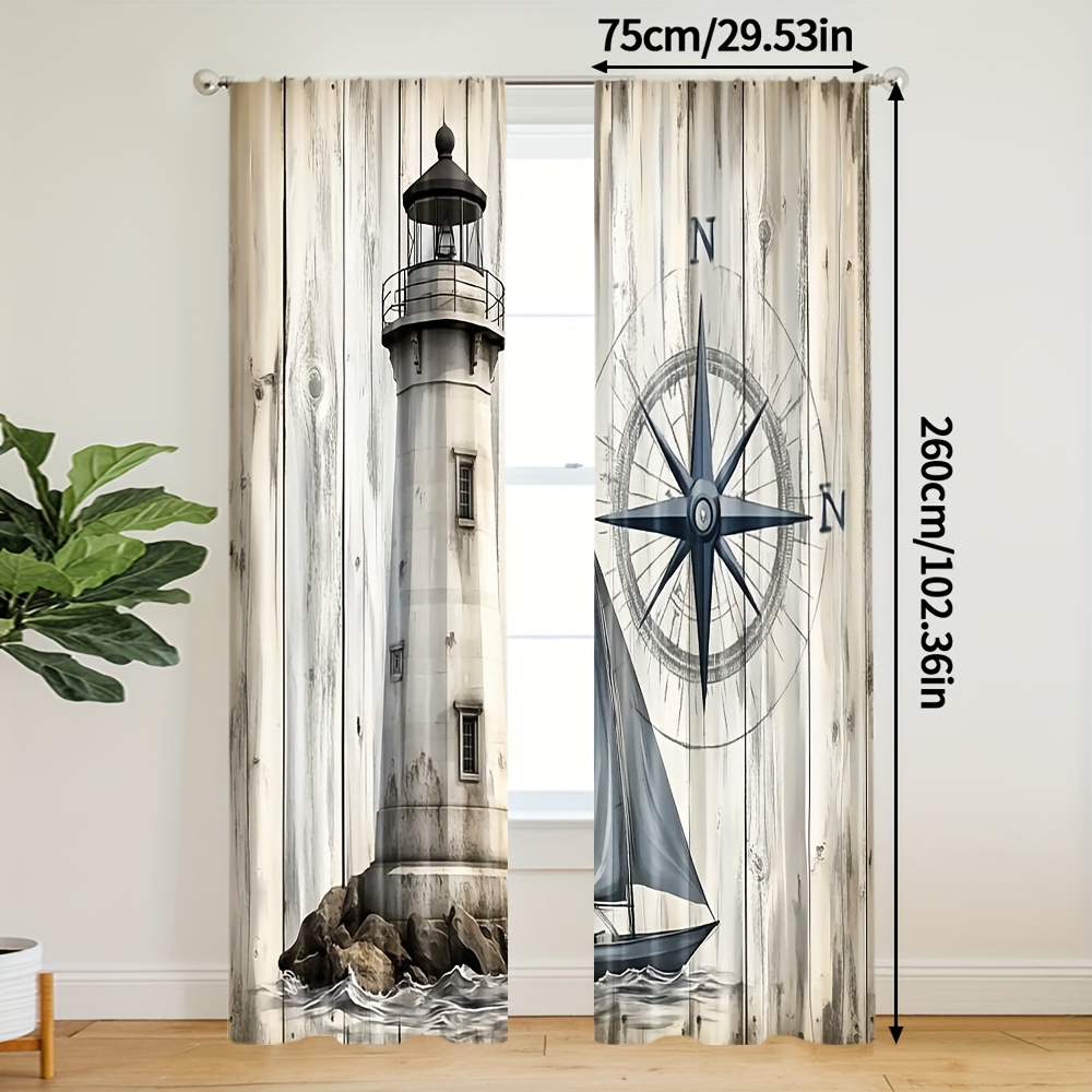 TEMU 2 pezzi, Tende decorative a forma di per , 100% poliestere, per camera da letto, sala da , soggiorno, cucina, studio e , economiche, facili da e