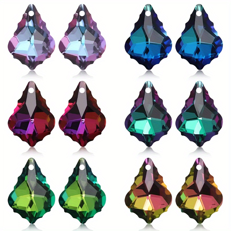 

10pcs/30pcs/50pcs 11mm*16mm Mixed Synthetic Pendant, Diy Earring Pendant, Jewelry